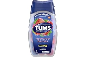 Tums E-X Berries Size 96s Tums Extra Strength Assorted Berries Calcium & Antacid