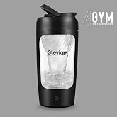 Stevig 4 Gym Şarj Edilebilir Elektrikli Protein Shaker 650 Ml Black ST-225