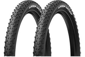 MICHELIN - Lot de Deux Pneus Tringles Rigides - Noir - Access Line - Adhérence et Longévité - pour Usage Quotidien