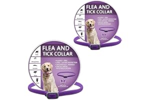 HDAKDDHG 2PCS Collar for Dogs Repellent: For Large Medium & Small Dogs with Adjustable Design - Also Suitable for Puppy over 6 weeks