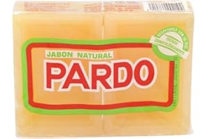 JABONES PARDO Pardo pastilla de JABÓN NATURAL común. Pack de 2 X 150 G.