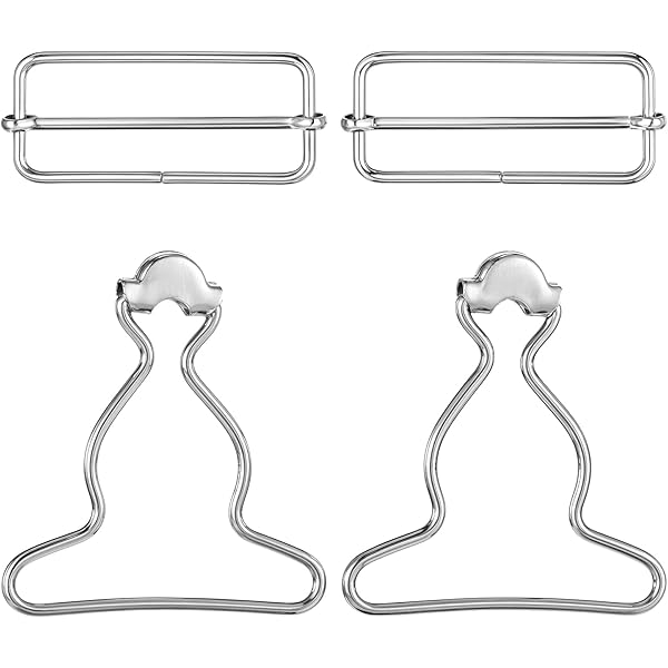 2 Set van 6 Tuinbroek Bevestigingsmiddelen Clip/Brace