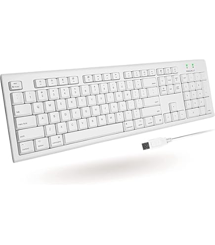 Macally UCSLIMKEYCA USB-C Toetsenbord Voor Mac | Compact, 78 Toetsen, US QWERTY | Geen Batterijen Nodig