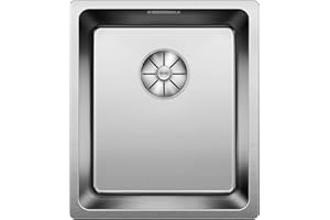 Blanco 522953 | Évier de cuisine en acier inoxydable ANDANO 340-IF | Couleur/Finition : acier poli