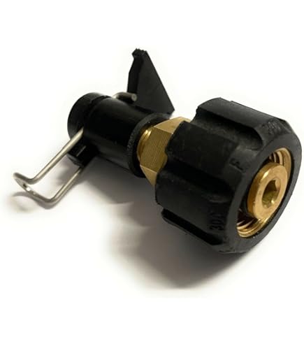 GLADFRESIT Adaptateur Pour Nettoyeur Haute Pression Bosch AQT, Adaptateur De Tête De Pistolet à Eau à Connexion Rapide De 6,35 Mm, Pour Couple De