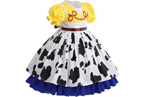 IBTOM CASTLE Costume di Carnevale da Cappuccetto Rosso Lusso Vestito per Bambina Ragazza Halloween Cosplay Principessa Festa Cerimonia Compleanno Natale Fotografia Sera Pageant Abiti