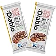 Diablo Milk Chocolate with Hazelnuts | Sweetened with Stevia | No Added Sugar | Gluten Free | Chocolate Hamper Available - Perfect for Gifting | 75g (Pack of 2)