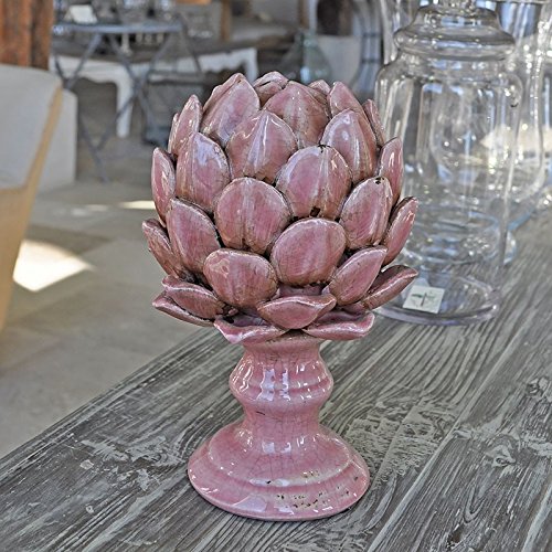 Preisvergleich Produktbild Simla Blume D 'Artischocke Keramik rosa