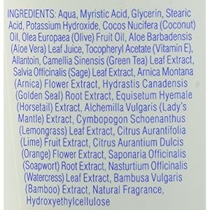 Kiss My Face Moisture Shave Shaving Cream, Green Tea & Bamboo Shaving Soap, 11 oz - Image 2