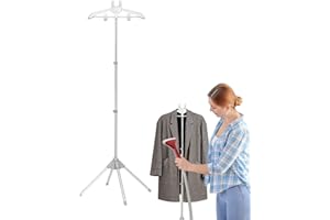 PACIENJO Planche À Repasser Pliante Verticale Table À Repasser Suspendue À Main, Cintre pour Vêtements À La Vapeur, Vêtement Pliants, Étendoir, Cintre pour Mac À Repasser Suspendu