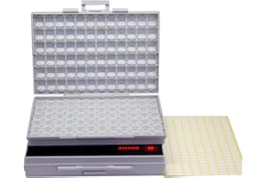 AideTek Box-all-144 - Boîtier pour composants de montage en surface - 1206 0805 0603 0402 C, 2BOXALL144, 1 Expédier de Chine