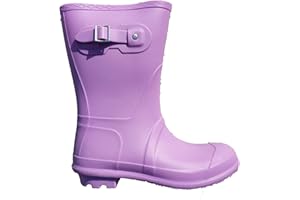 TOSH Short 3/4 Length Lightweight Wellingtons Womens Wellies Buckle Boots UK 3-9