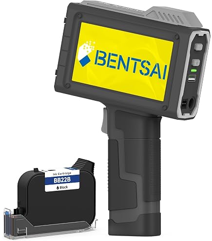 BENTSAI BT-HH6105B2 Handheld Inkjet Printer with 1/2 Inch Print