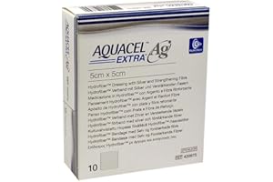 AQUACEL Ag+ Extra Dressings 5 x 5 cm by Aquacel