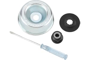 Jeffergarden Gartenmaschine Rasenmäher Stihl Blade Adapter Kit Push Rider Platte Kragenmutter Wartung Schraubendreher Blade Adapter Wartungskit für Stihl String Trimmer Brush Cutter
