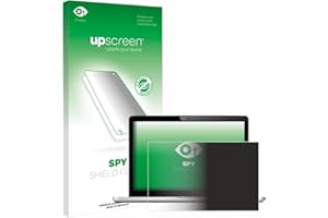 upscreen 14" Anti-Spy Blickschutzfolie für 14,0 Zoll Notebooks (35.6 cm) [310 x 175 mm, 16:9] - Privacy Sichtschutz, Displayschutz-Folie