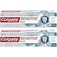 Colgate Sensitive Plus Sensitivity Relief Toothpaste, Pack Of 140g (70g X 2) , With PRO-ARGIN Technology, Clinically Proven Formula Provides INSTANT Relief From Tooth SensitivityÂ