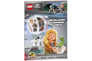 LEGO® Jurassic World(TM) - Rätselspaß in Jurassic World: mit Minifigur "Dr. Ellie Sattler und Eierbrutkasten"