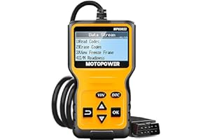 MOTOPOWER MP69033 OBD2 Scanner Universel Lecteur de Code d'erreur de Moteur, Outil de Diagnostic Can pour Tous Les protocoles