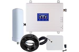 AYISSMOYE Amplificateur de Signal téléphonique 4G 3G 2G GSM LTE 900 1800 2100 MHz Bande 1/3/8