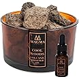 Lava Stone Diffuser - Volcanic Rocks Essential Oils Diffuser - Cool Woods Home Fragrance - Long Lasting Organic Aroma Stones - Magma London