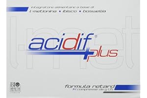 BIO-HEALTH Acidif Plus® - Integratore Alimentare a Base di L-Metionina, Estratto Secco di Boswellia Serrata e Estratto Secco di Ibisco Favorisce Funzionalità Urinaria, 14 Compresse Retard senza Glutine/Lattosio
