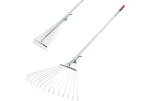 PAPILLON Rastrillo Jardin Regulable Papillon Con Mango