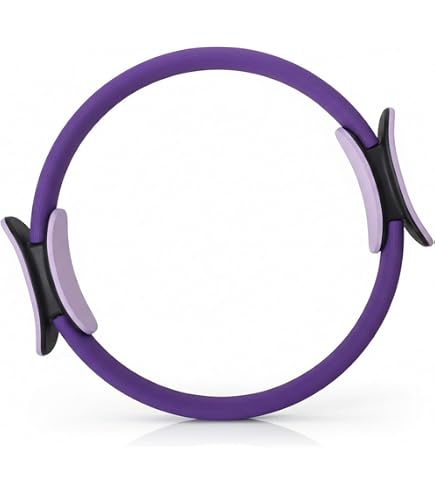 ProBody Pilates Ring Circle, Anello Magico per Fitness, Pilates, 35,5 cm, per Allenamento Coscia, Yoga, tonico per Cosce, Attrezzatura per Esercizi Interni Coscia, Attrezzatura per Pilates, Cosce