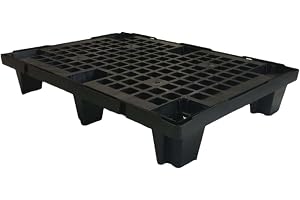 Colleoni.EU Semi Pallet 1/2 Cm 60x80 i ekologisk polypropen (PP) Statisk kapacitet kg 500 kg dynamisk kapacitet 250 parti 1 s