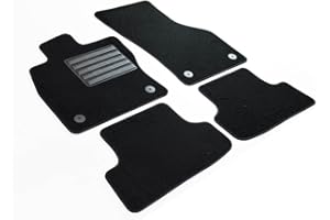 MTM SP-4111 Alfombrillas a Medida en Velour para Audi A3 3 puertas 10.2012>03.2020 / Seat Leon III (5F) 3 puertas 10.2012>03.2020