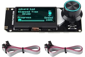 LIYING Toaiot MINI12864 LCD V2.1 écran affichage intelligent rétro-éclairage RVB blanc prend en charge Marlin bricolage avec carte SD accessoires d'imprimante 3D