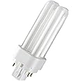 OSRAM DULUXD/E Energy Saver [QUICKTRONIC ECG] CFLni, 2 tubes (18w) 4 Pin - Plug In Base- G24q-2, 1200 lm - LUMILUX -Cool White/Energy Class A
