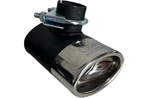 CARTUNER.DE TUNINGEXPERTS CARTUNER Auspuffblende oval 95x65mm für Fortwo Ty 450 BJ 1998-2007