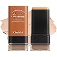Foundation Stick,Contour Stick, with Built-In Foundation Brush,Instantly Balance & Even Complexion,Natural Color For Medium Skin Tones,Stick Foundation Makeup,Longwear Foundation Stick