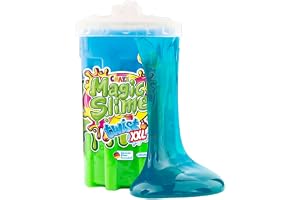 CRAZE Magic Slime Twist XXL flerfärgad magisk barnslem 750 ml färgglad lekslime 34934