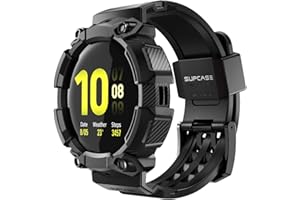 SUPCASE [Unicorn Beetle Pro Series etui do Galaxy Watch Active 2, wytrzymałe etui ochronne z paskami do Galaxy Watch Active 2 [44 mm] Wersja z 2019 r