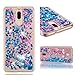 Produktbild Huawei Mate 10 lite / Honor 9i Hülle,Huawei Nova 2i Hülle,Huawei Maimang 6 Hülle,Roreikes Luxus Flüssig Treibsand Schutzhülle Quicksand Tasche Transparent Silikon Weich TPU Stoßdämpfung Kristall Bumper Smartphone Cover Mode Bling Cute Original Handyhülle fürHuawei Mate 10 lite Durchsichtig Case 5.9 Zoll
