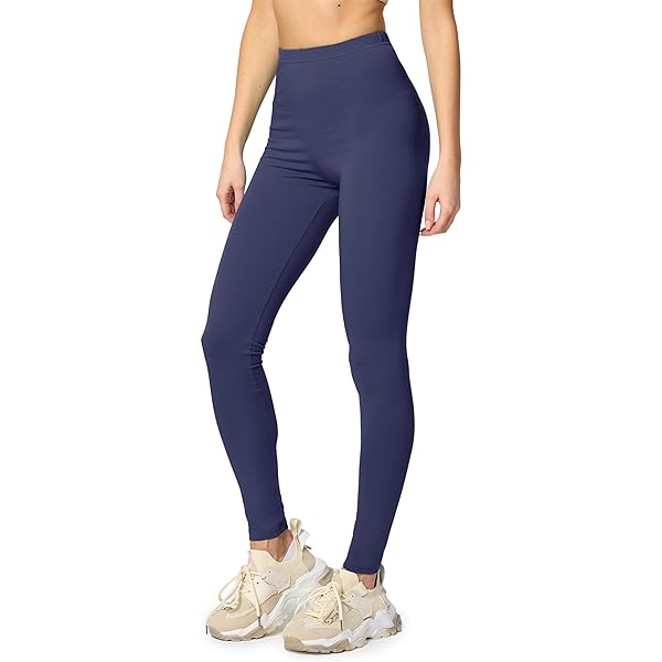 Bellivalini Dames Lange Katoenen Legging BLV50-177