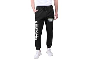 ULTRA GAME NFL Herren Jogger Pants ACTIVE Basic Fleece Sweatpants, Team Logo Dark