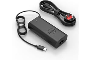 GVKRLXZ 65W USB C Laptop Charger Compatible with Dell Latitude/XPS/Chromebook Series LA65NM190 5420 5520 7420 7430/7480 7490 & Inspiron 14 16 7620 2in1/XPS 13 Power Adapter