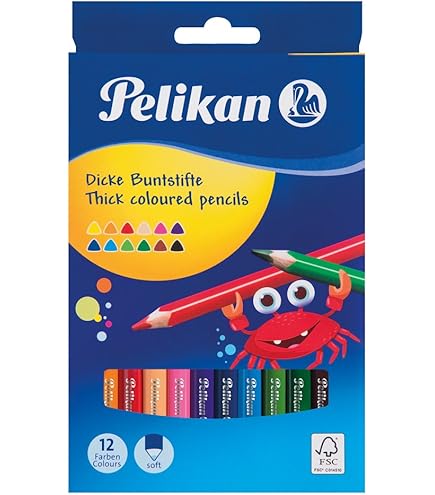 Kleurpotloden Bic Kids Illusion etui à 12 kleuren | 12 stuks