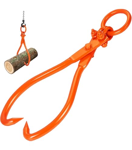 Grappin Forestier Pince Forestiu00e8re Pour Troncs - VEVOR - Pince Forestiu00e8re De Levage Pour Troncs Bu00fbches 812,8 Mm 2 Pince De Tronc Forestière