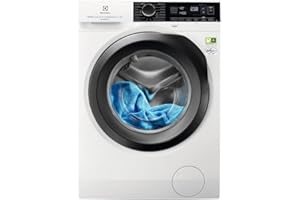 Electrolux EW8F296BQ Lavatrice a carica frontale PerfectCare 800 con UltraCare System, 9 kg, Classe A, Bianco [Classe di efficienza energetica A]