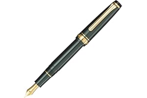 セーラー万年筆 Stylo Plume Sailor Professional Gear Slim Shiki-Oriori, Sky Green, Or - MF