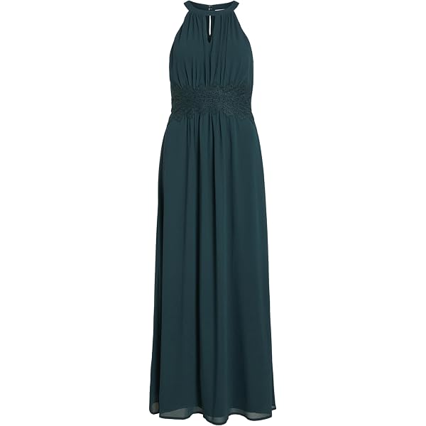 chinese dress ladies Vila Vilynnea Women's Maxi Dress, Green, Elastic Detail, UK 18 :  Amazon.com.be: Fashion