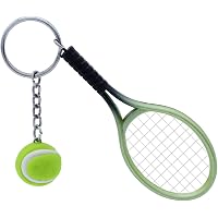 VALICLUD Tennis-Schlüsselanhänger Aus PVC – 12 Cm, Leicht & Stylisch Für Schlüssel & Taschen
