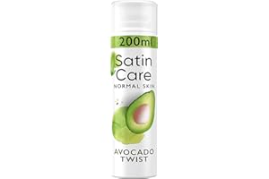 GILLETTE VENUS Satin Care Intimpflege Rasiergel Damen (200 ml), Avocado Twist, Geschenk für Frauen