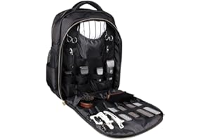 COJJ WANGXN Segeltuch-Rucksack-Schulter-Beutel Daypack für Mann-Frauen-Rucksack für Friseur Hair