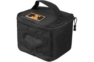 DONGKER Tactical Ammo Carrying Case – przenośna składana torba do przechowywania 800 rund ammunicji 9 mm, pasuje do dłoni, karabinów i shotgunów