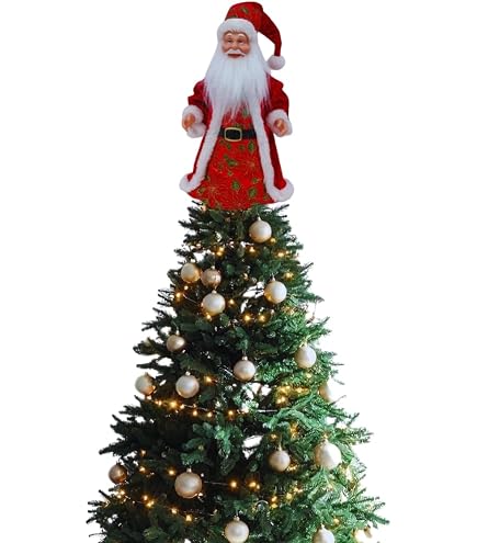 Puntale per albero di natale rosso in vetro | Leroy Merlin